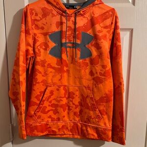 Under Armour Vibrant Orange Camo Hoodie